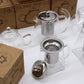 Glass Infuser Teapot - Round Pearl - 800ml - Luna Panther