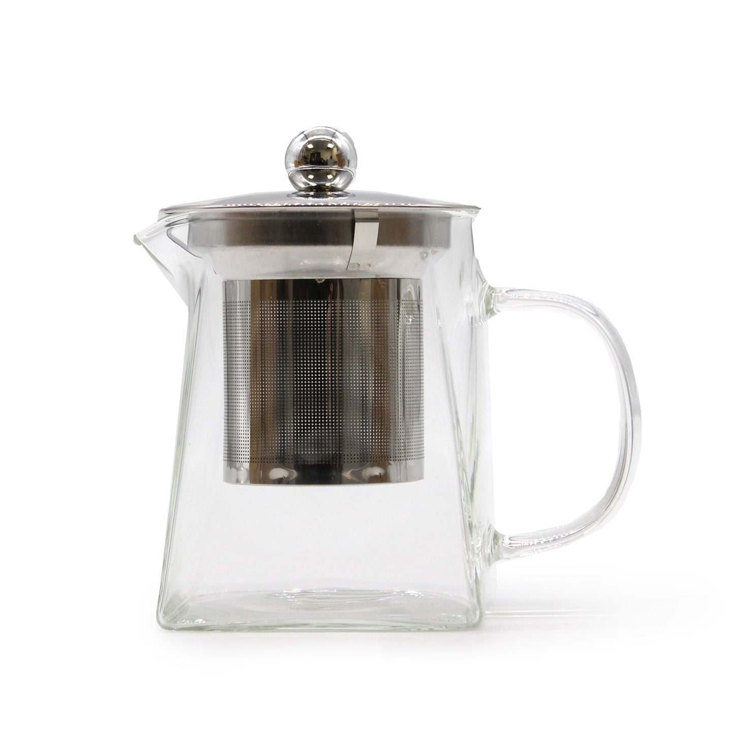Glass Infuser Teapot - Tower Shape - 350ml - Luna Panther