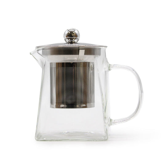 Glass Infuser Teapot - Tower Shape - 350ml - Luna Panther alternate view