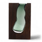 Glass Vase/Terrarium inside Dark Tung Wood - Luna Panther