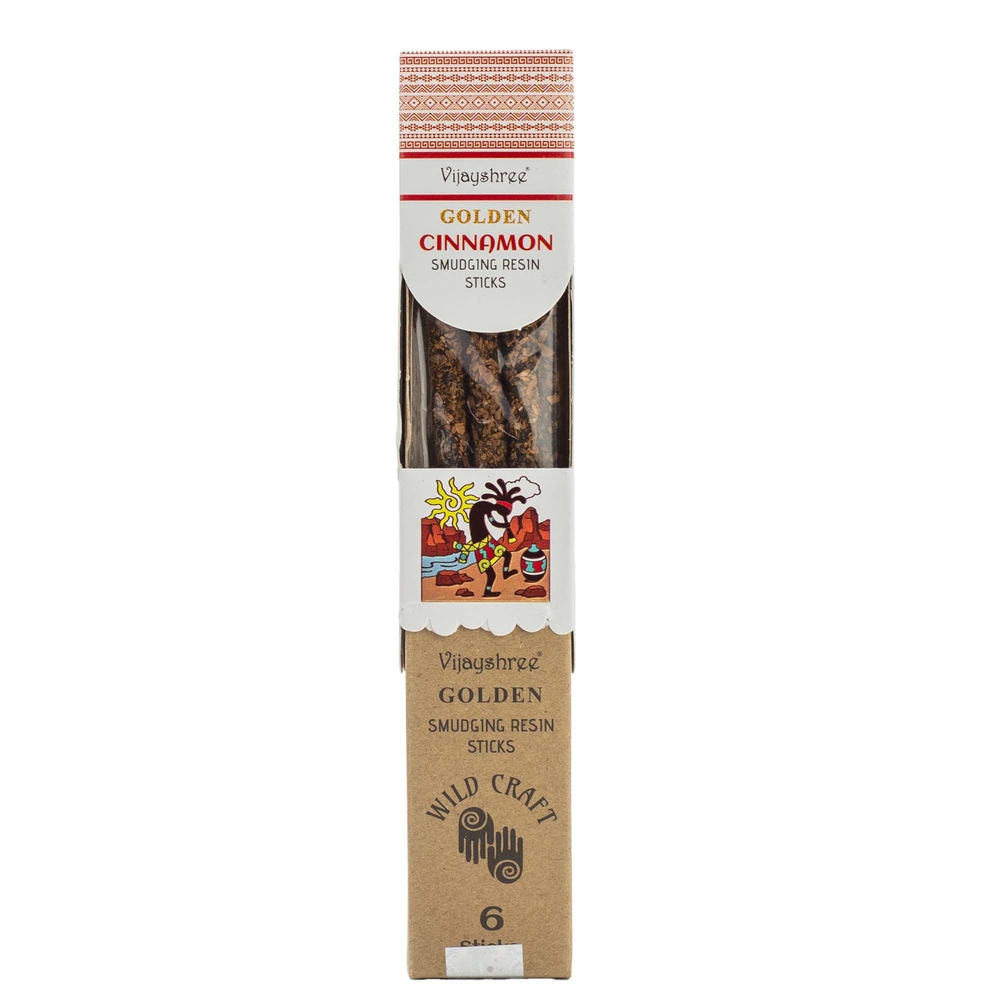 Golden Cinnamon Smudging Resin Sticks - 30g - Luna Panther