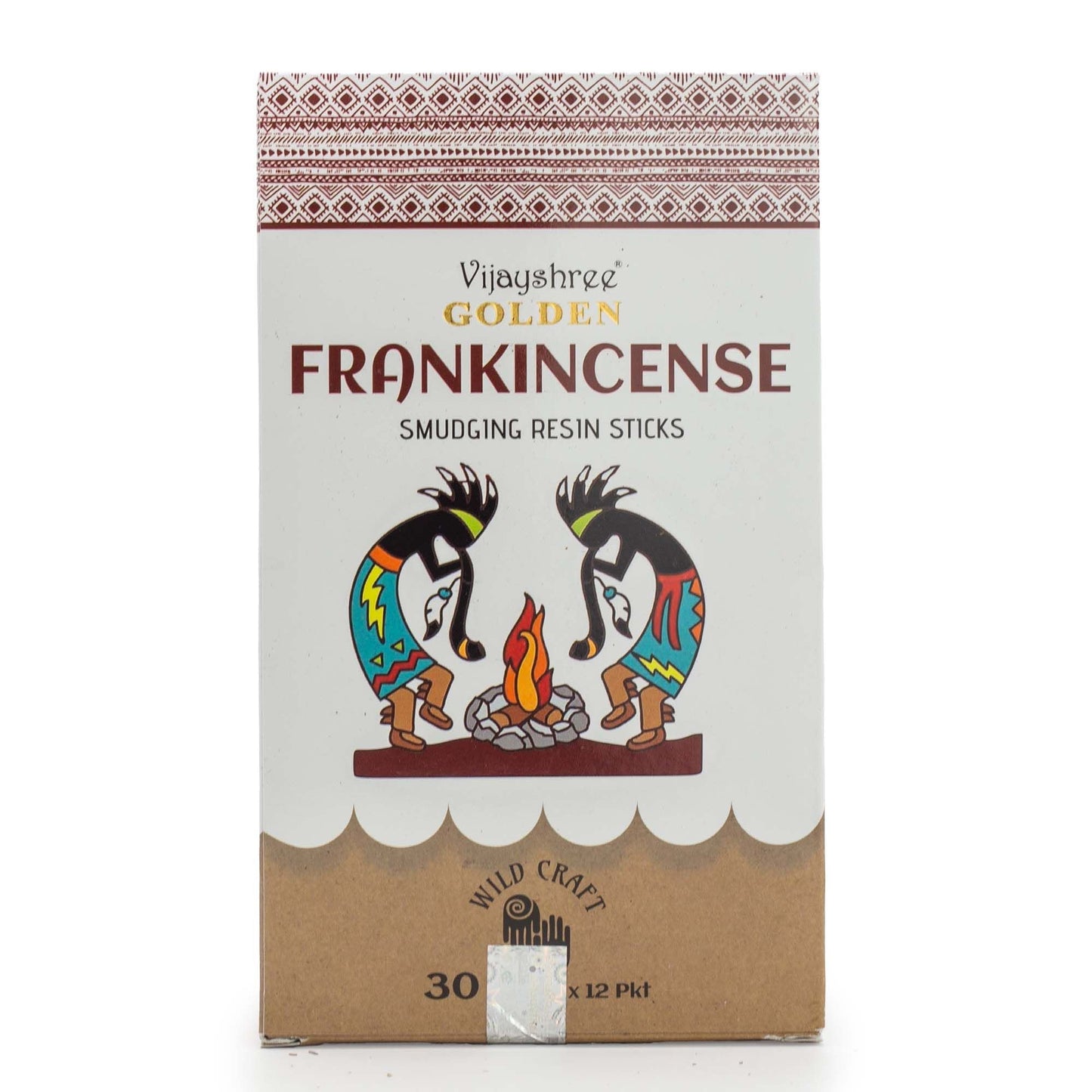 Golden Frankincense Smudging Resin Sticks - 30g - Luna Panther