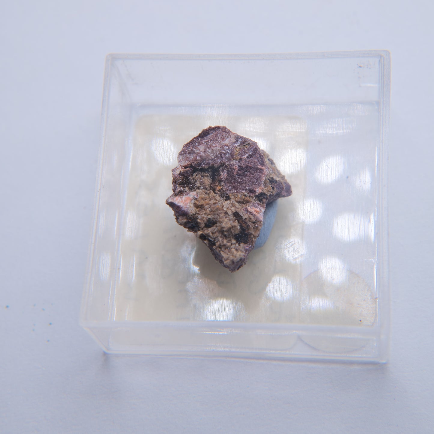 Golden Goethite & Siderite from Taff's Well Quarry, Pentyrch, Wales - Thumbnail