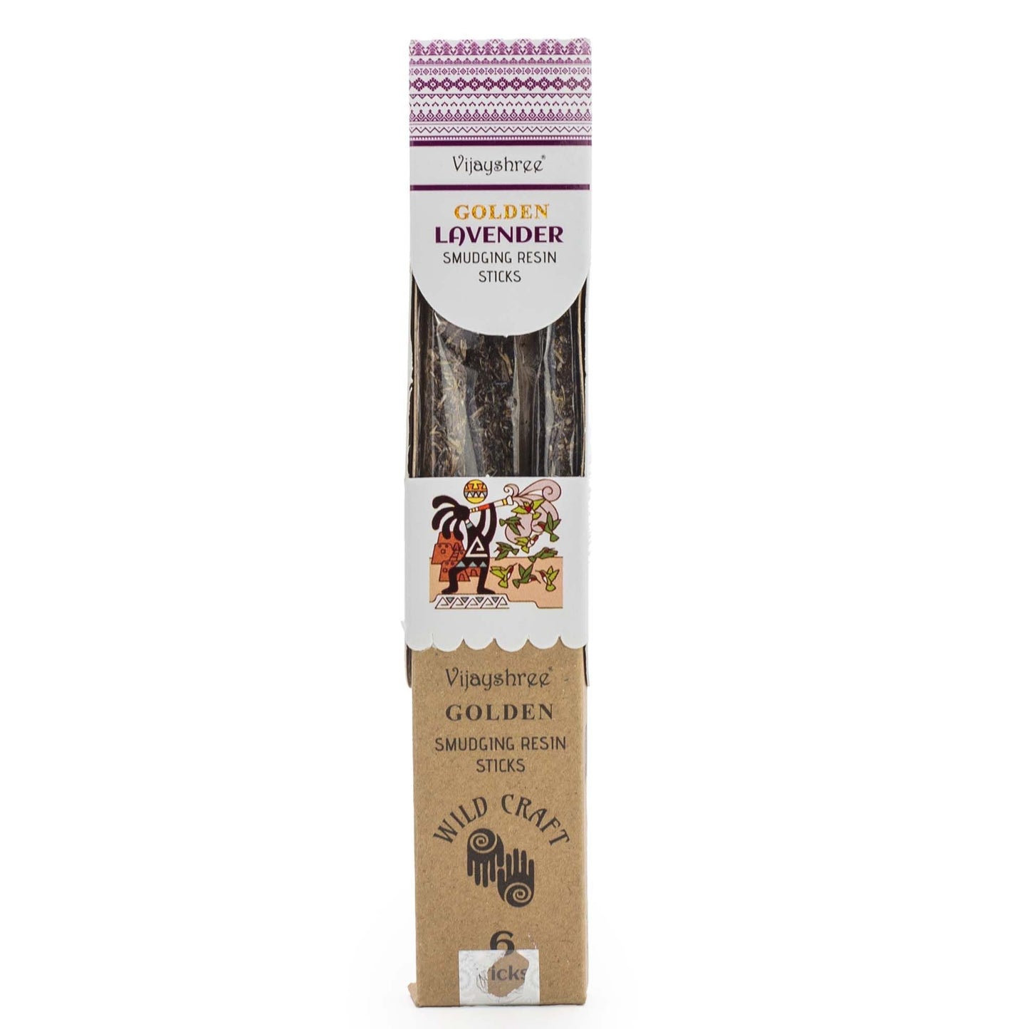Golden Lavender Smudging Resin Sticks - 30g - Luna Panther