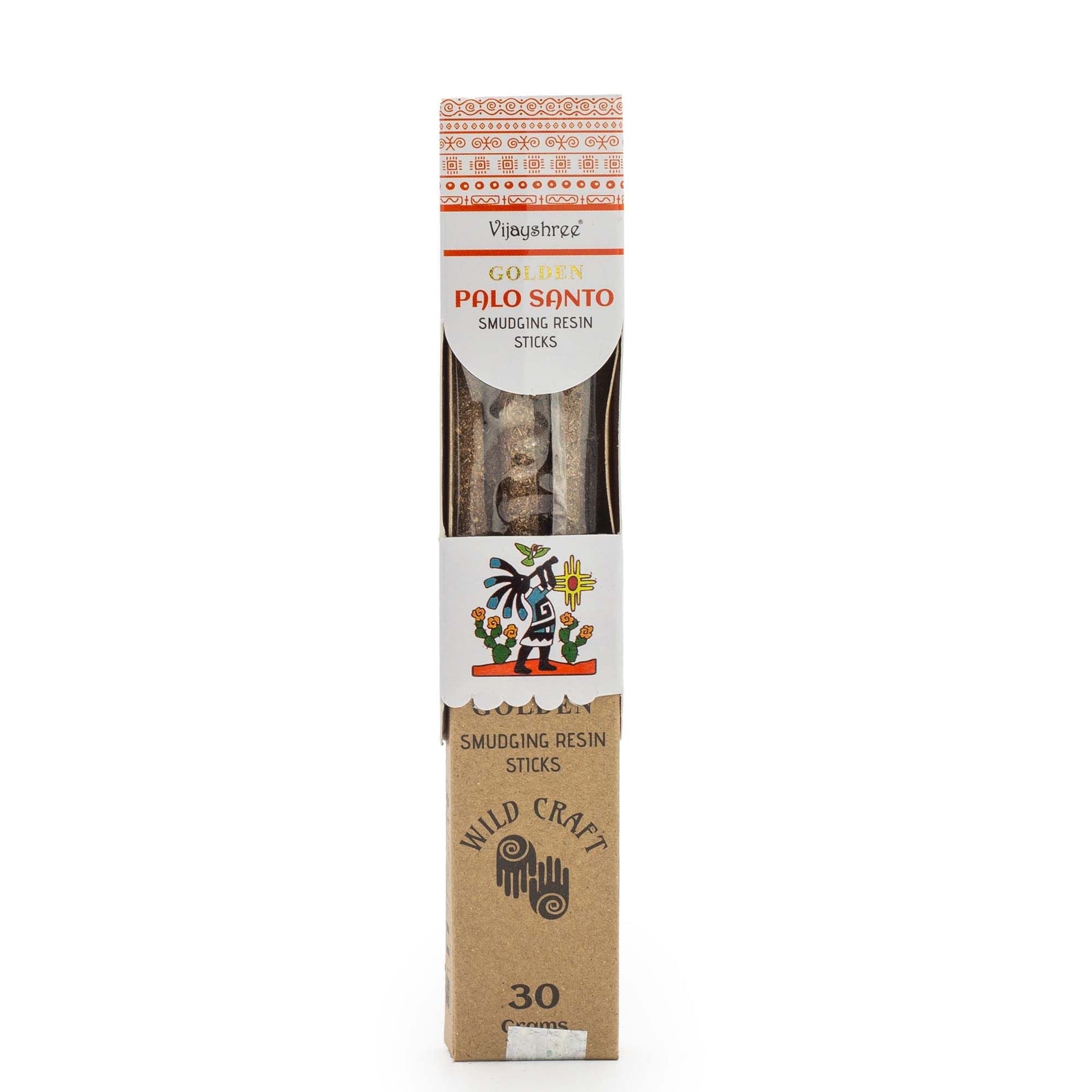 Golden Palo Santo Smudging Resin Sticks - 30g - Luna Panther