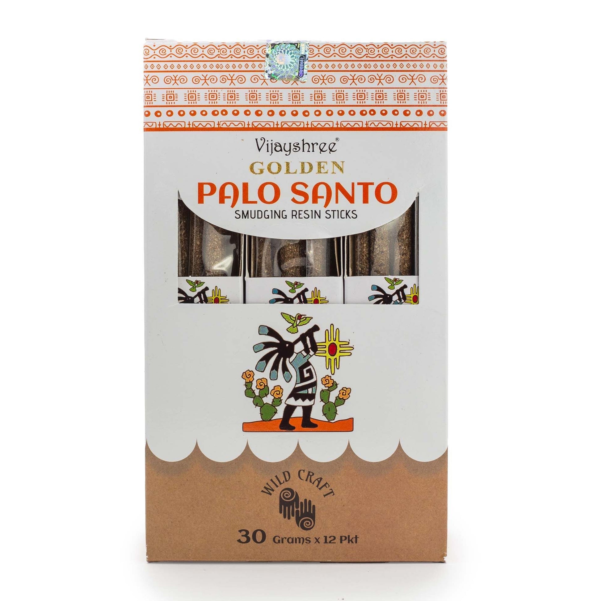 Golden Palo Santo Smudging Resin Sticks - 30g - Luna Panther