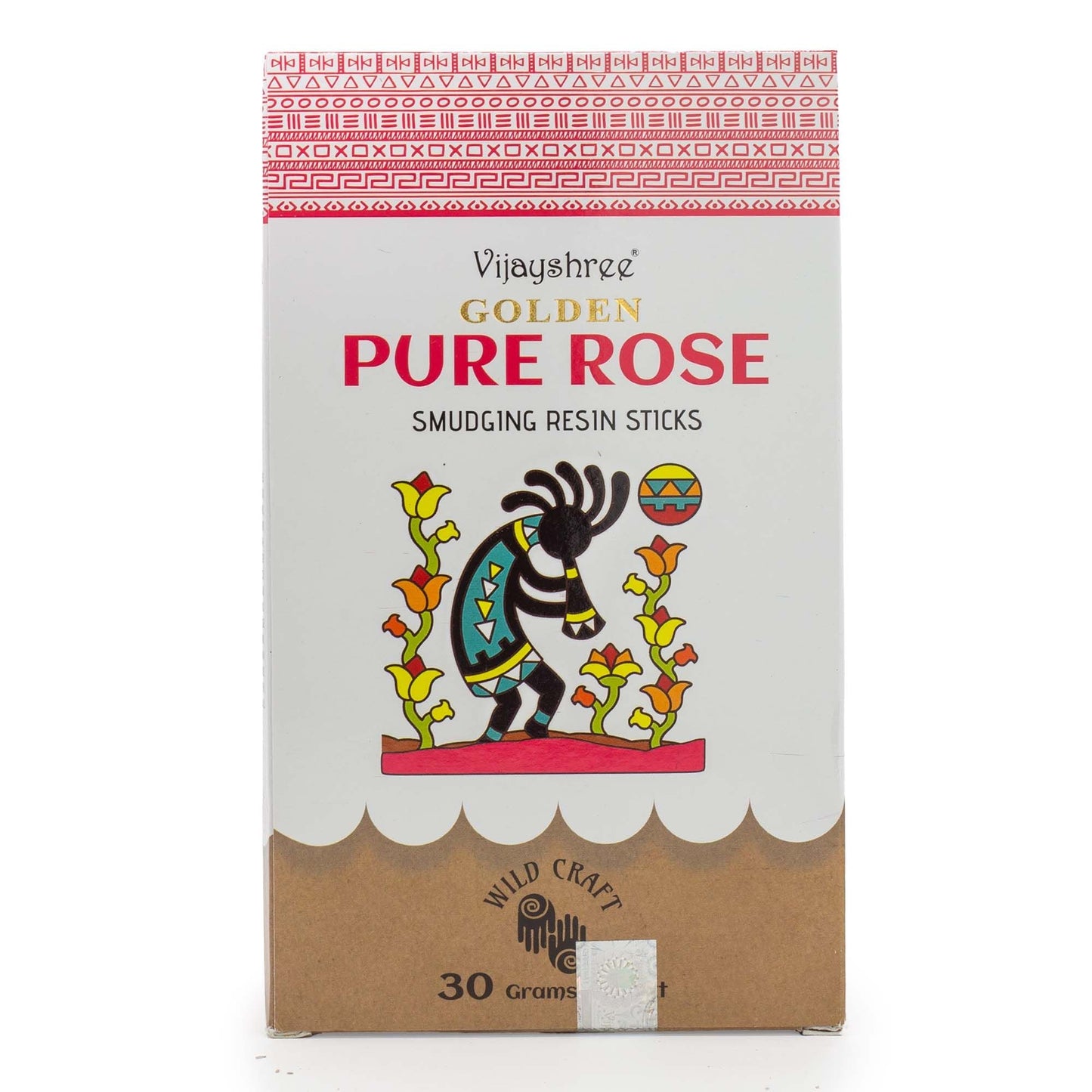 Golden Pure Rose Smudging Resin Sticks - 30g - Luna Panther