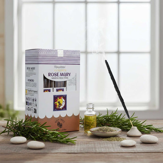 Golden Rosemary Smudging Resin Sticks - 30g - Luna Panther