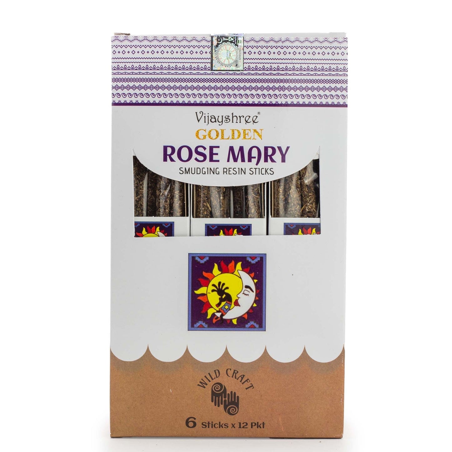 Golden Rosemary Smudging Resin Sticks - 30g - Luna Panther
