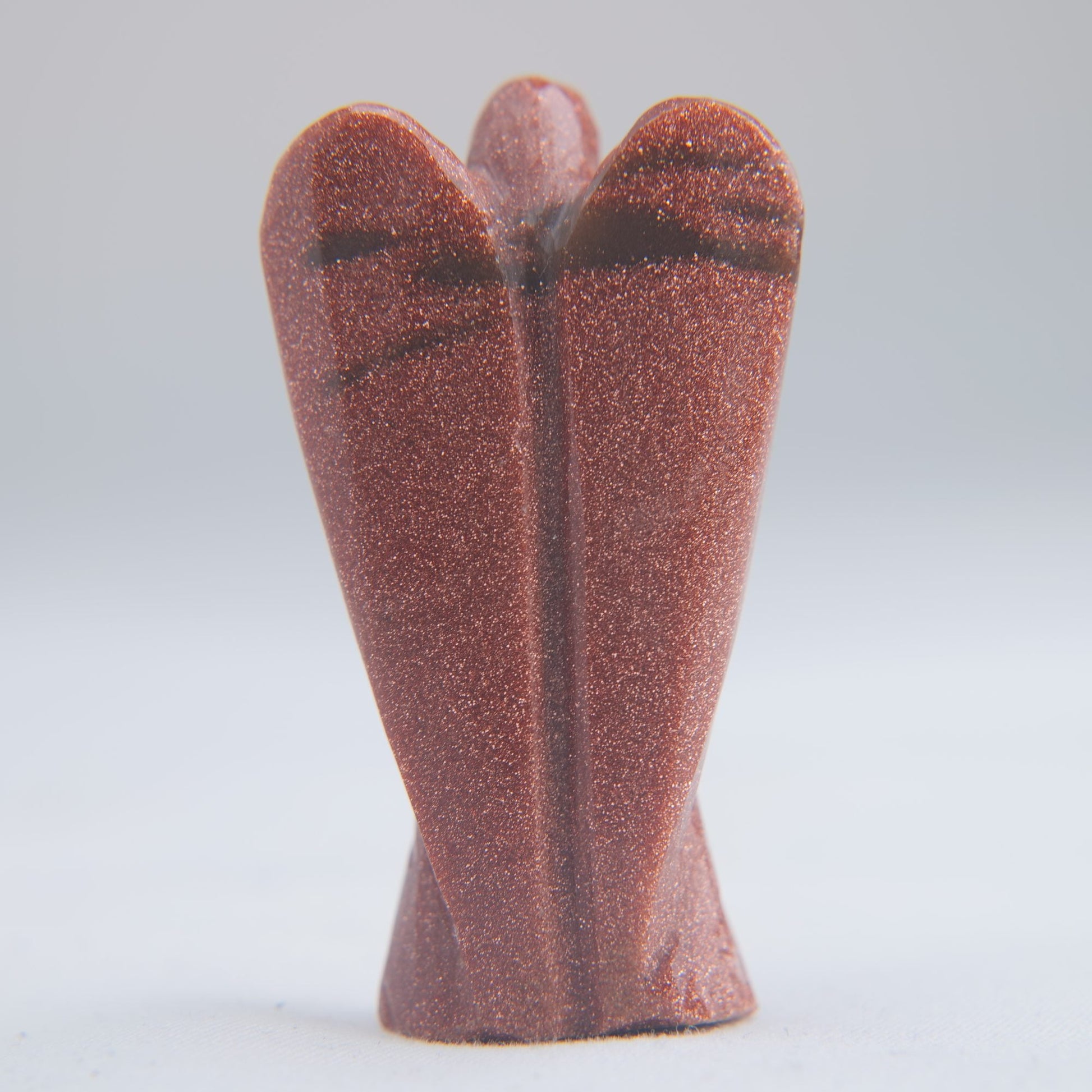 Goldstone Angel Carving 22g 50mm - Luna Panther