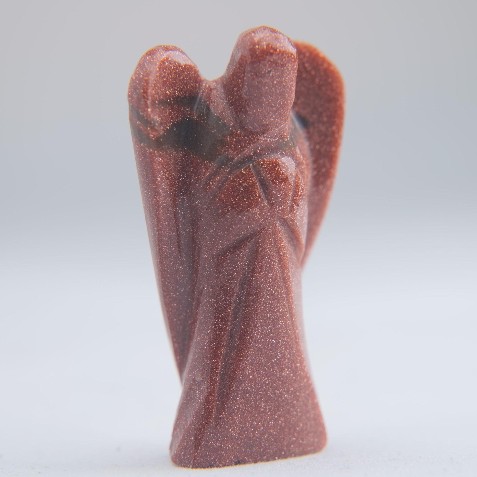 Goldstone Angel Carving 22g 50mm - Luna Panther