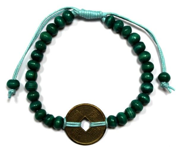 Good Luck Feng - Shui Bracelets - Green - Luna Panther