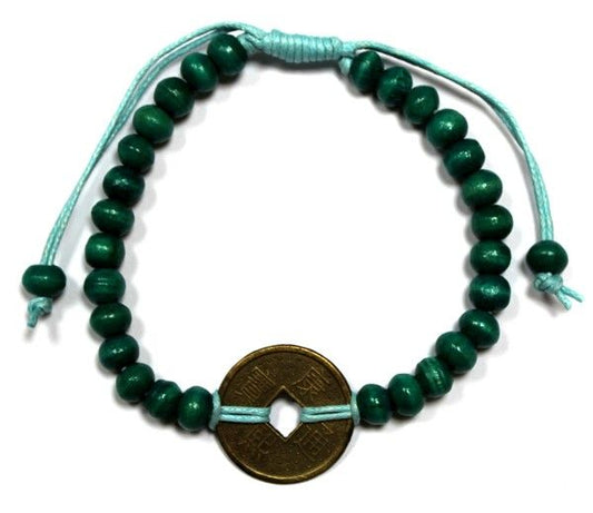 Good Luck Feng - Shui Bracelets - Green - Luna Panther