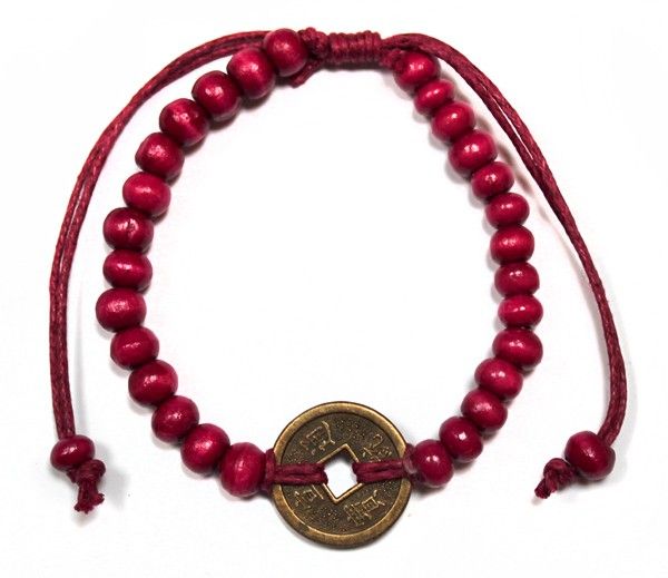 Good Luck Feng - Shui Bracelets - Red - Luna Panther