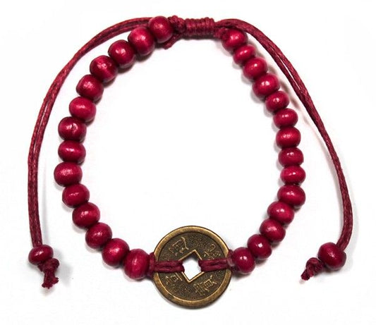 Good Luck Feng - Shui Bracelets - Red - Luna Panther