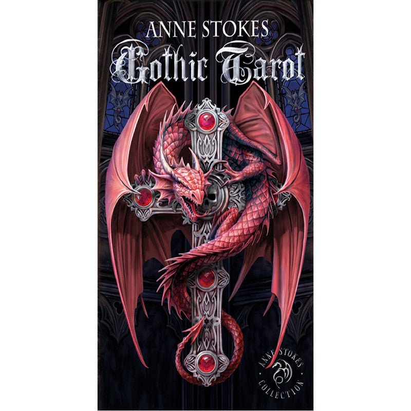 Polished Gothic Tarot featuring natural patterning and unique variations - Luna Panther