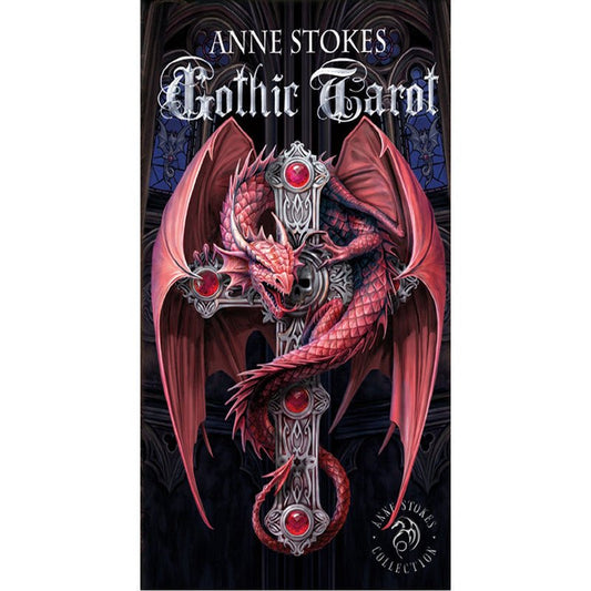 Polished Gothic Tarot featuring natural patterning and unique variations - Luna Panther