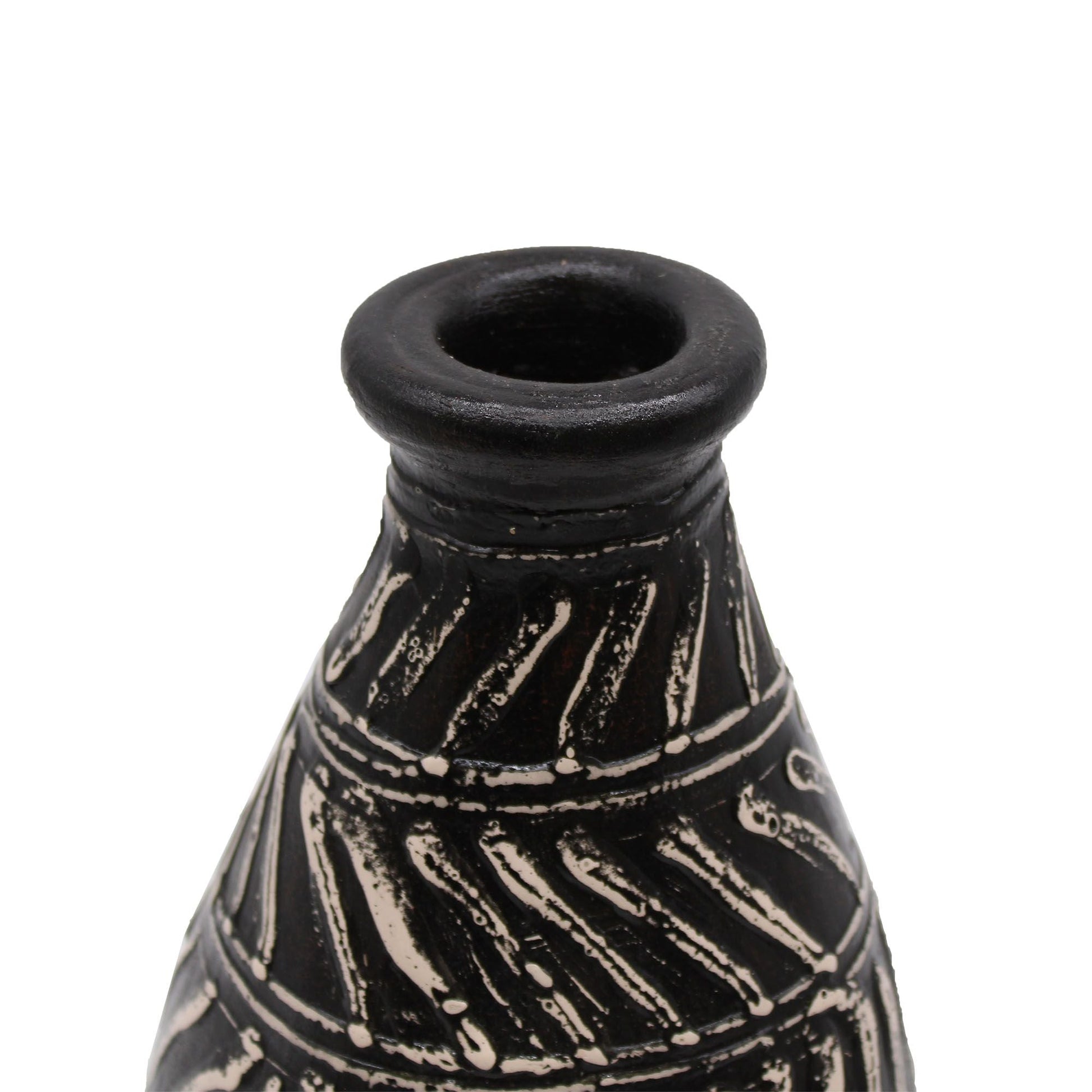 Greek Taper Vase - Chocolate - Luna Panther