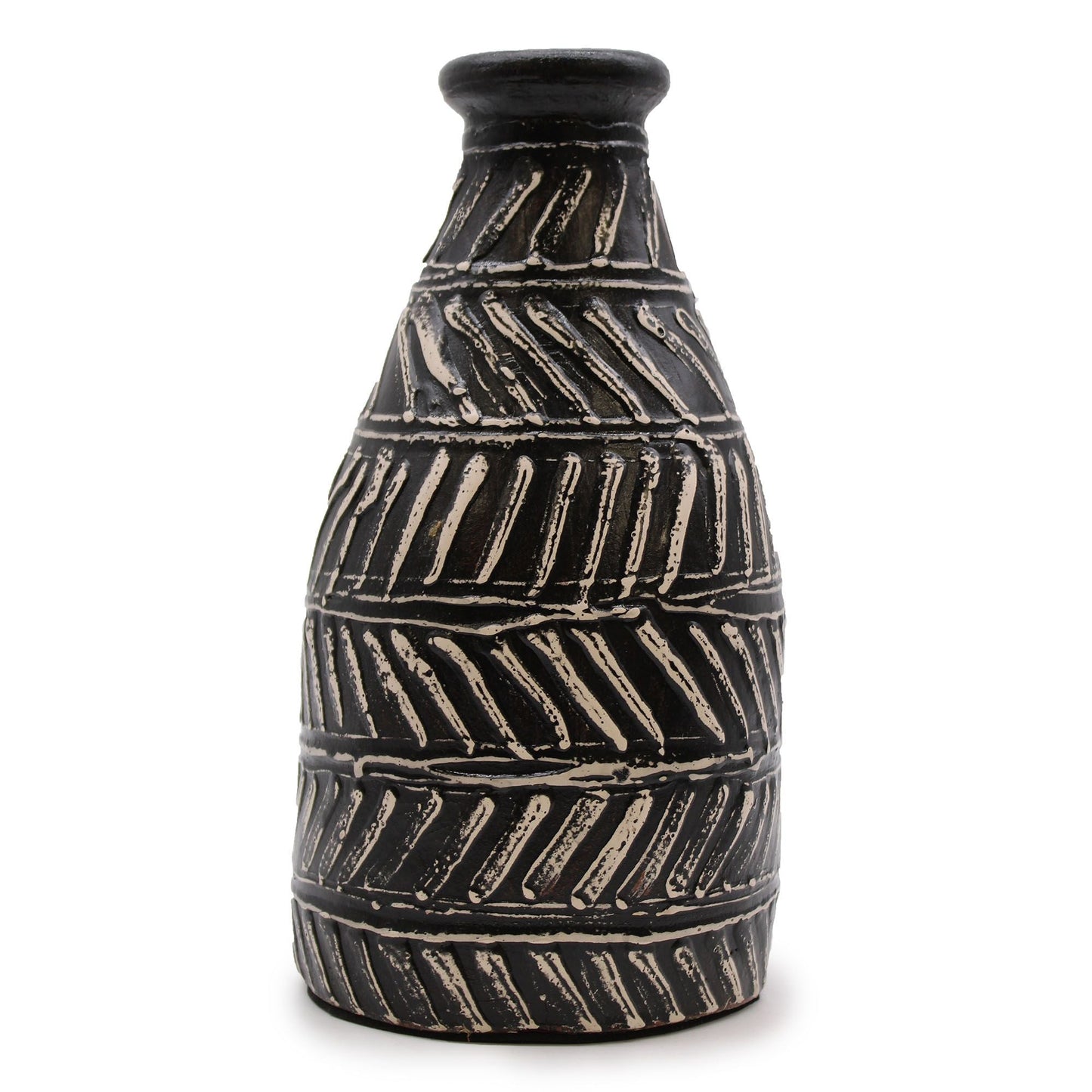 Greek Taper Vase - Chocolate - Luna Panther