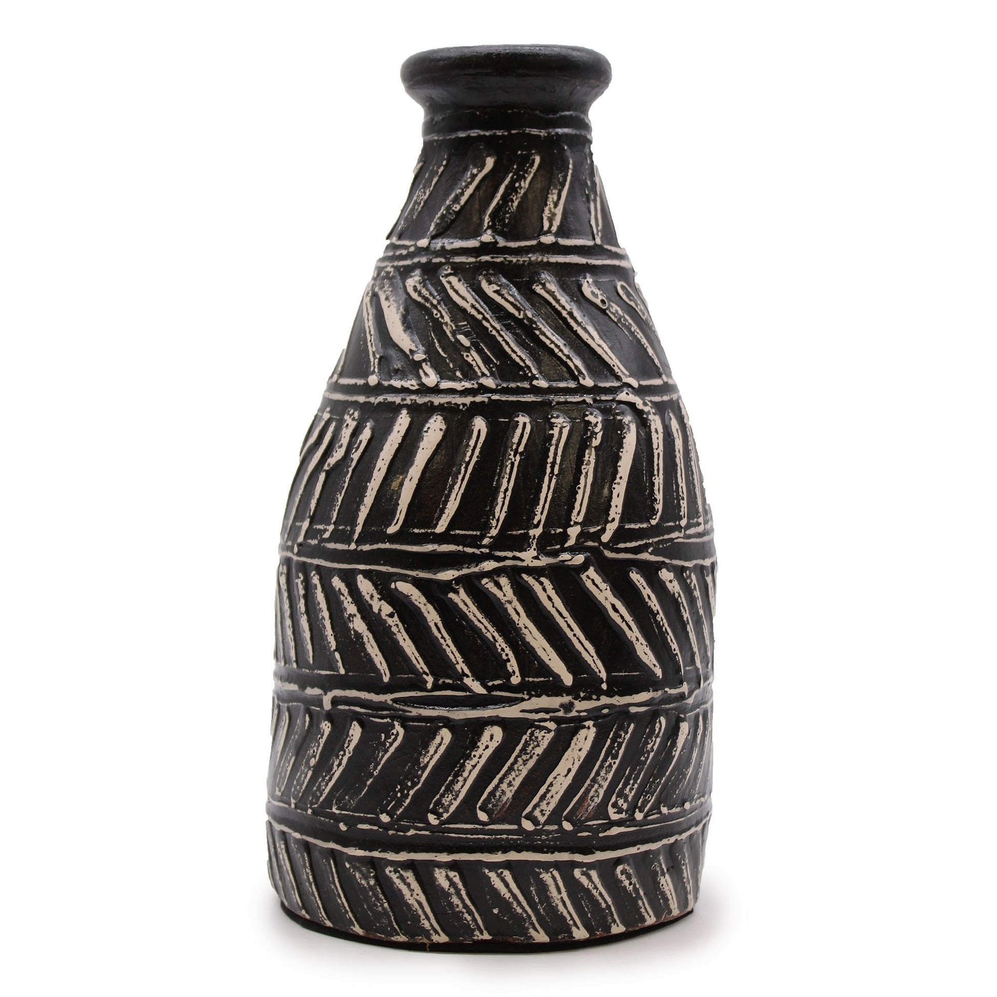 Greek Taper Vase - Chocolate - Luna Panther