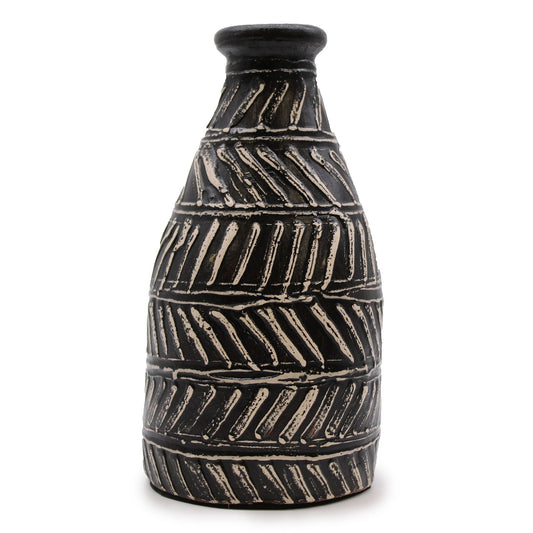 Greek Taper Vase - Chocolate - Luna Panther alternate view