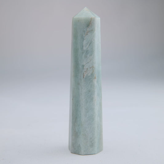 Green Amazonite Tower 100mm 74g - Luna Panther alternate view