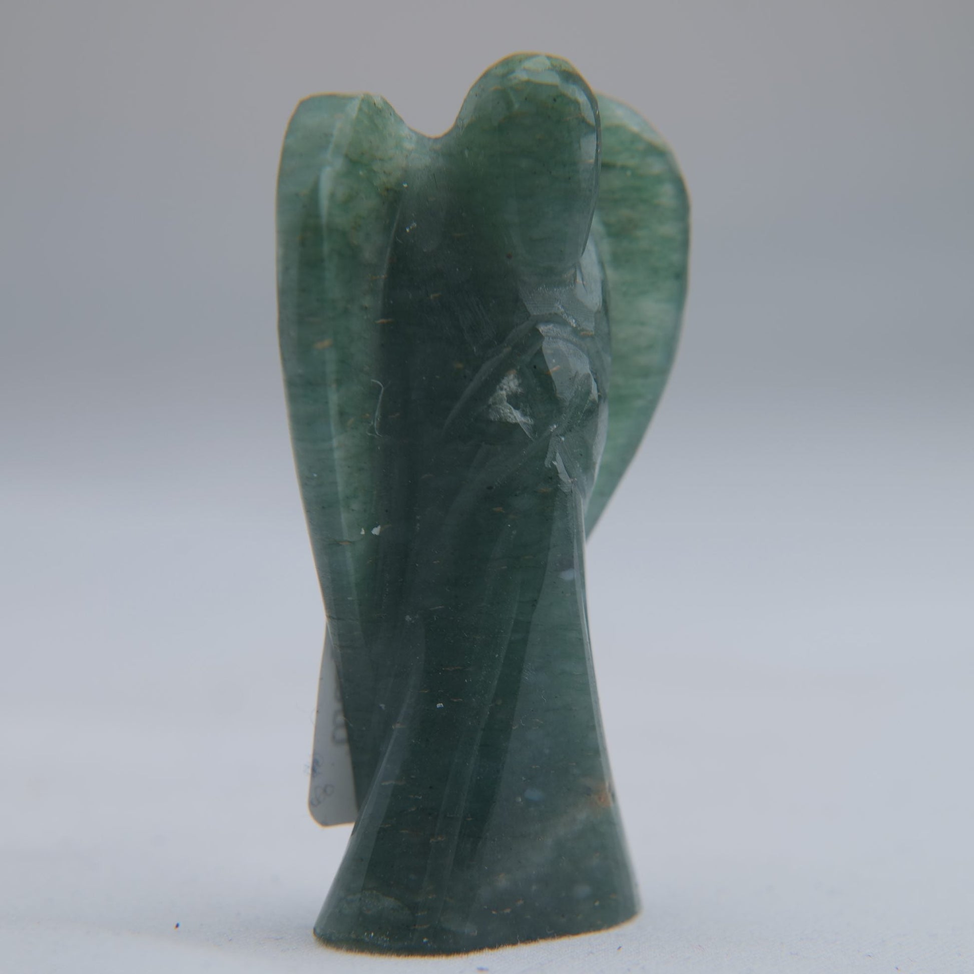 Green Aventurine Angel Carving 25g 50mm - Luna Panther