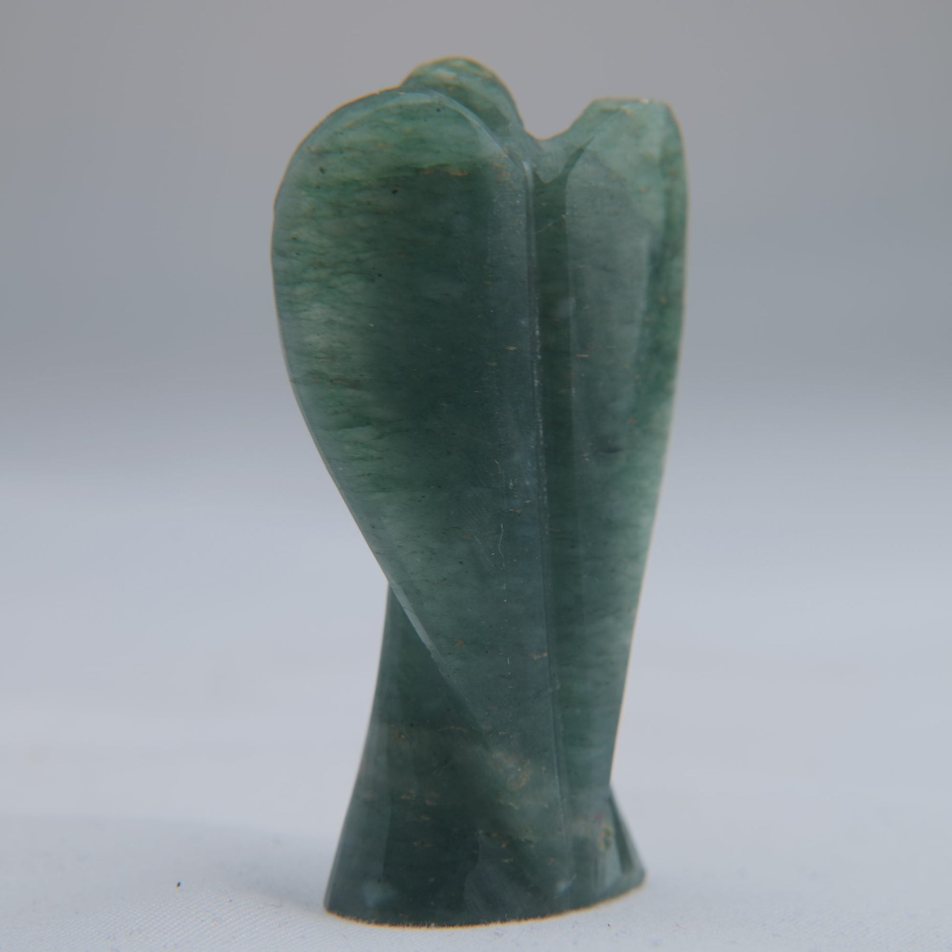 Green Aventurine Angel Carving 25g 50mm - Luna Panther