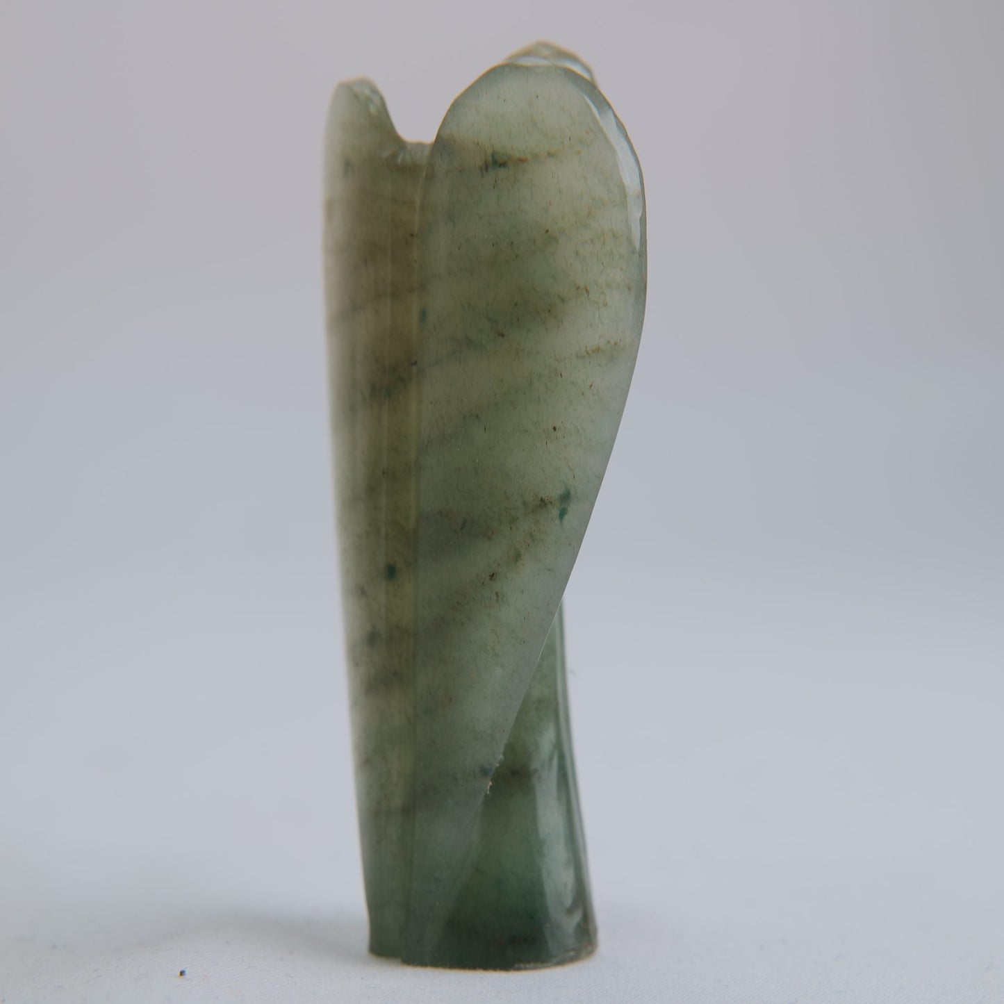 Green Aventurine Angel Carving 62g 80mm - Luna Panther