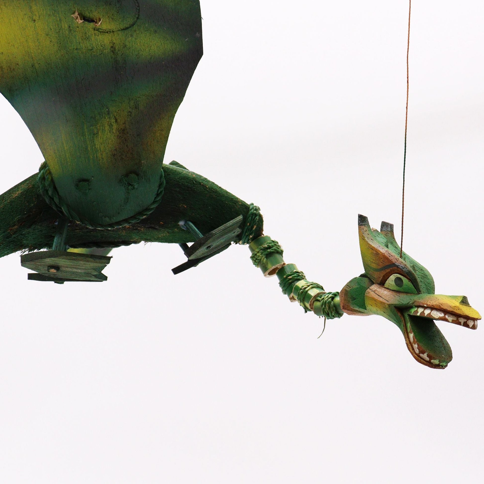 Green Coconut Dragon Mobile 37cm - Luna Panther