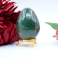 Polished Green Jade Egg 212G featuring serene green tone and smooth polish - Luna Panther
