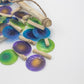 Green & Purple Driftwood Chime - Luna Panther