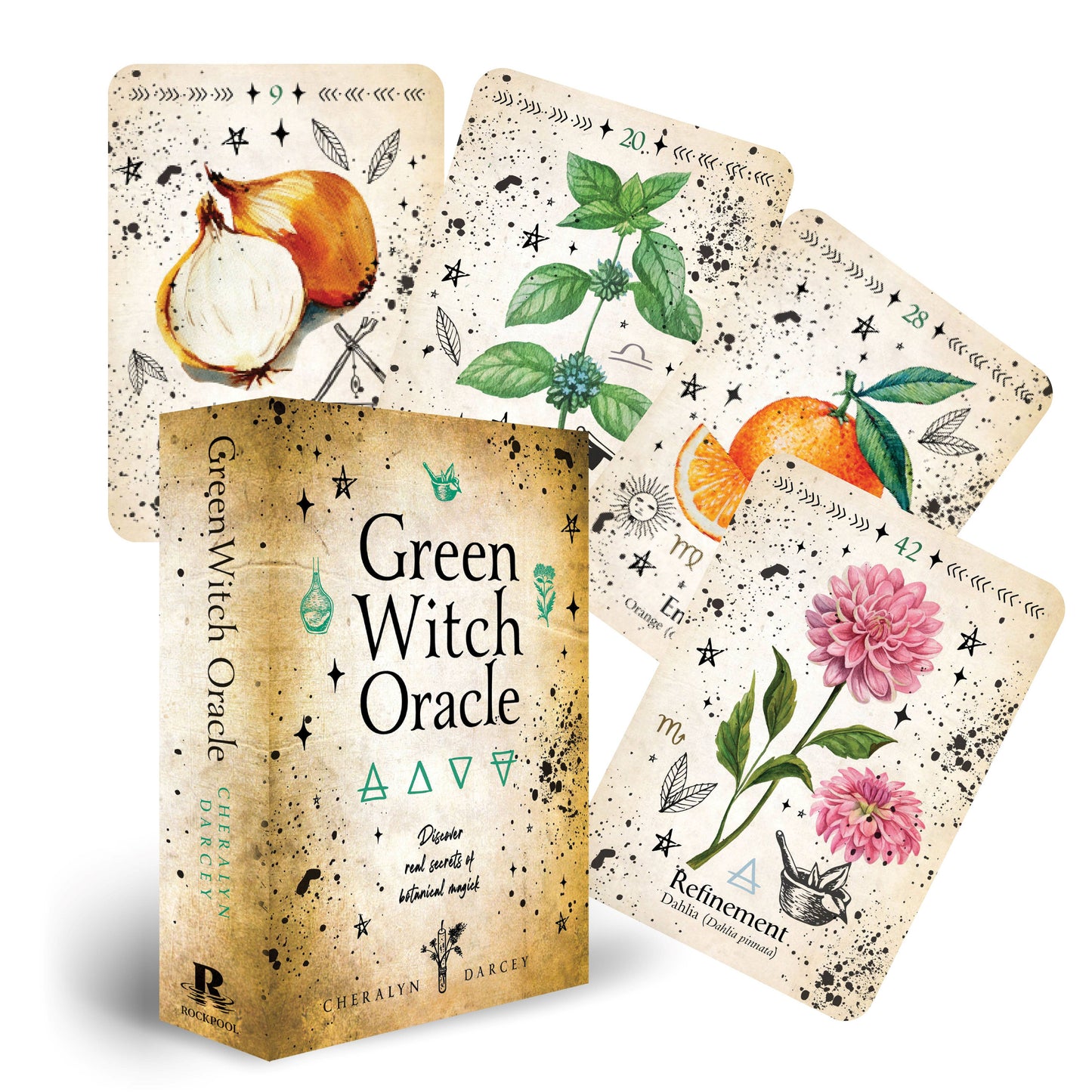 Green Witch Oracle Cards - Luna Panther