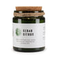 Greenman Woodwick Soy Candle - Cedar Citrus - Luna Panther