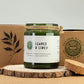 Greenman Woodwick Soy Candle - Leaves & Linen - Luna Panther
