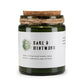 Greenman Woodwick Soy Candle - Sage & Mintwood - Luna Panther