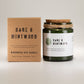 Greenman Woodwick Soy Candle - Sage & Mintwood - Luna Panther