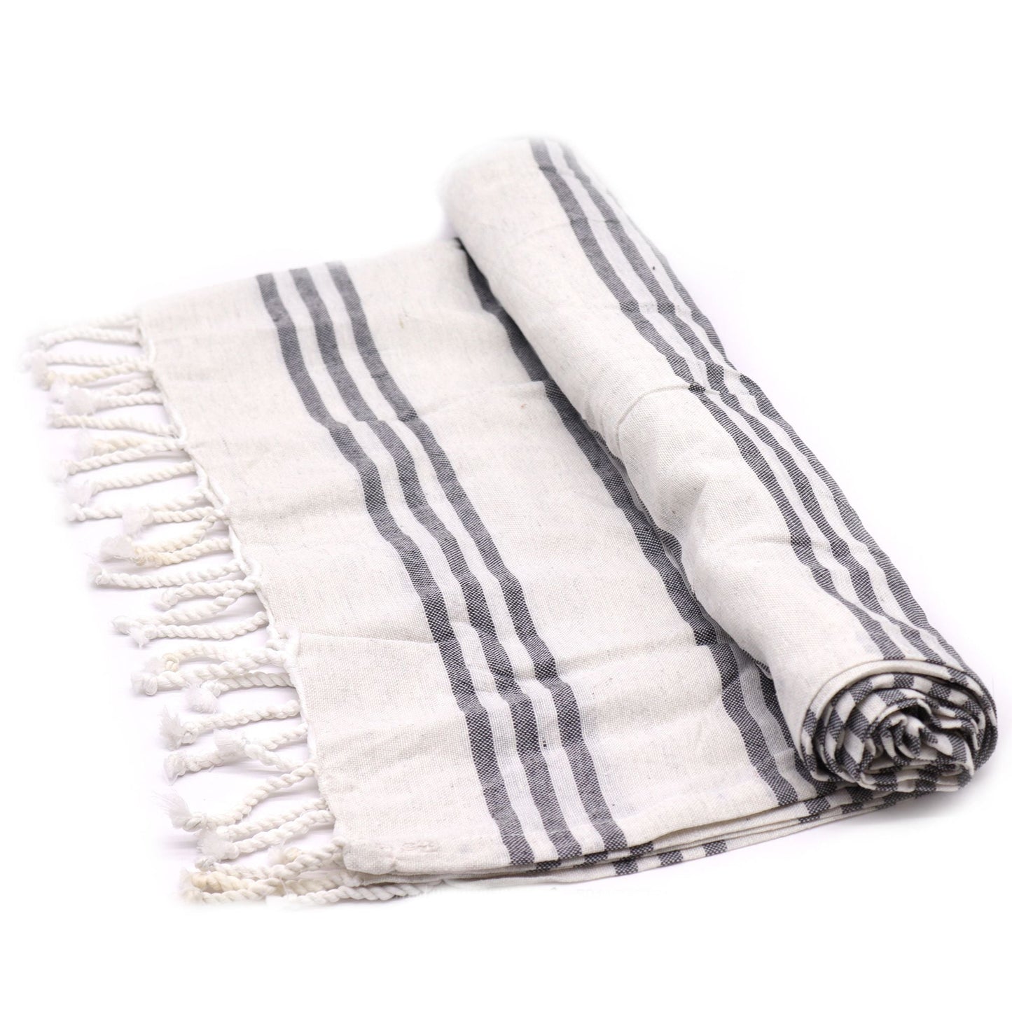 Hammam Spa Towel - Charcoal - 90x170cm - Luna Panther