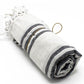 Hammam Spa Towel - Charcoal - 90x170cm - Luna Panther
