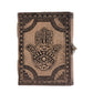 Hamsa - Esoteric Notebook - Antique Grey - 200 pages Stitch Edge - 17.5x12.5x3cm - Luna Panther