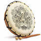 Hamsa Shamanic Drum with Two Sticks - 30cm Diameter at Luna Panther
