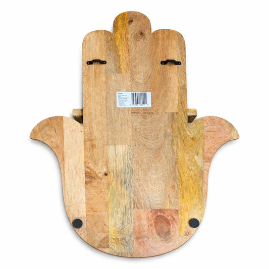 Hamsa Shaped Wall Shelf - Luna Panther