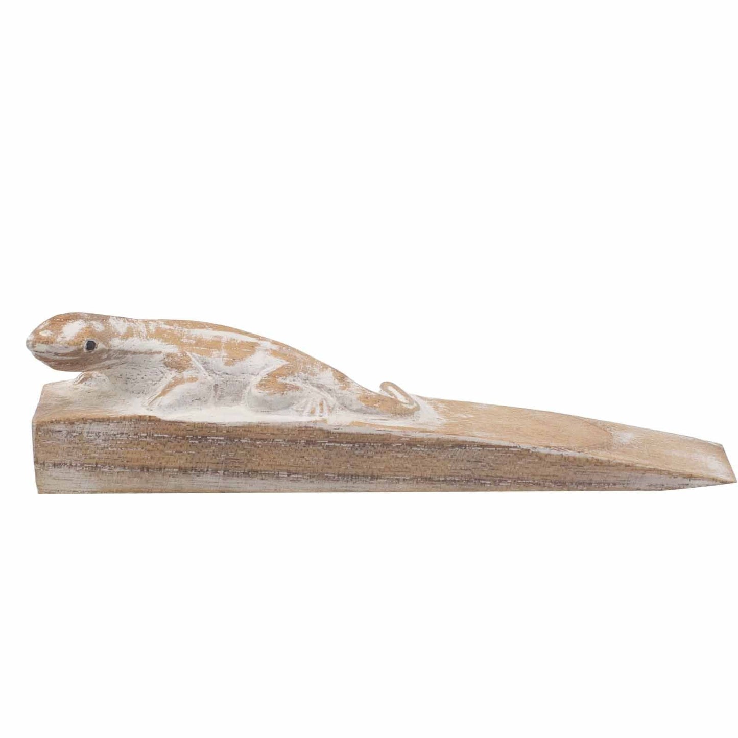 Hand carved Doorstop - Gecko - Luna Panther