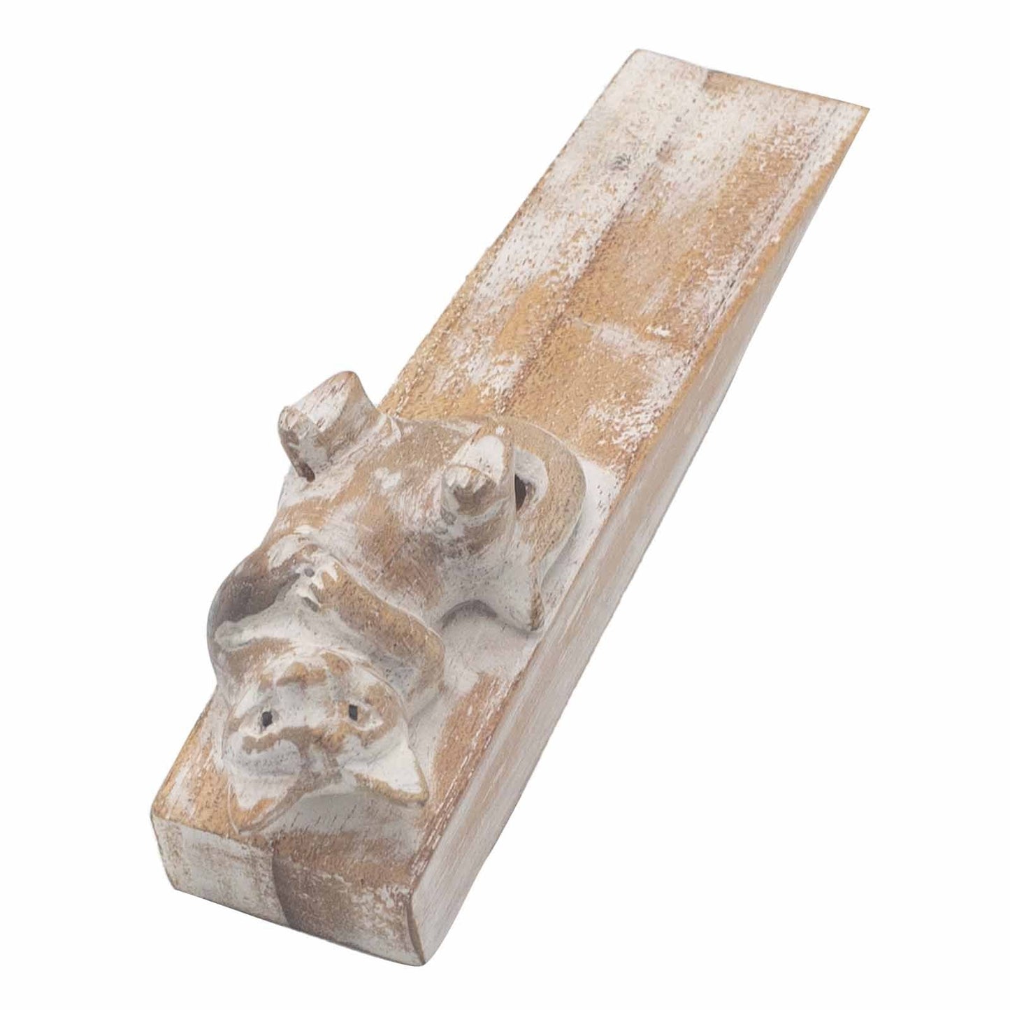 Hand carved Doorstop - Kitten - Luna Panther