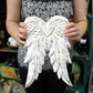 Hand Crafted Double Angel Wing - 31cm - Luna Panther