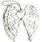 Hand Crafted Double Angel Wing & Heart - 24cm - Luna Panther