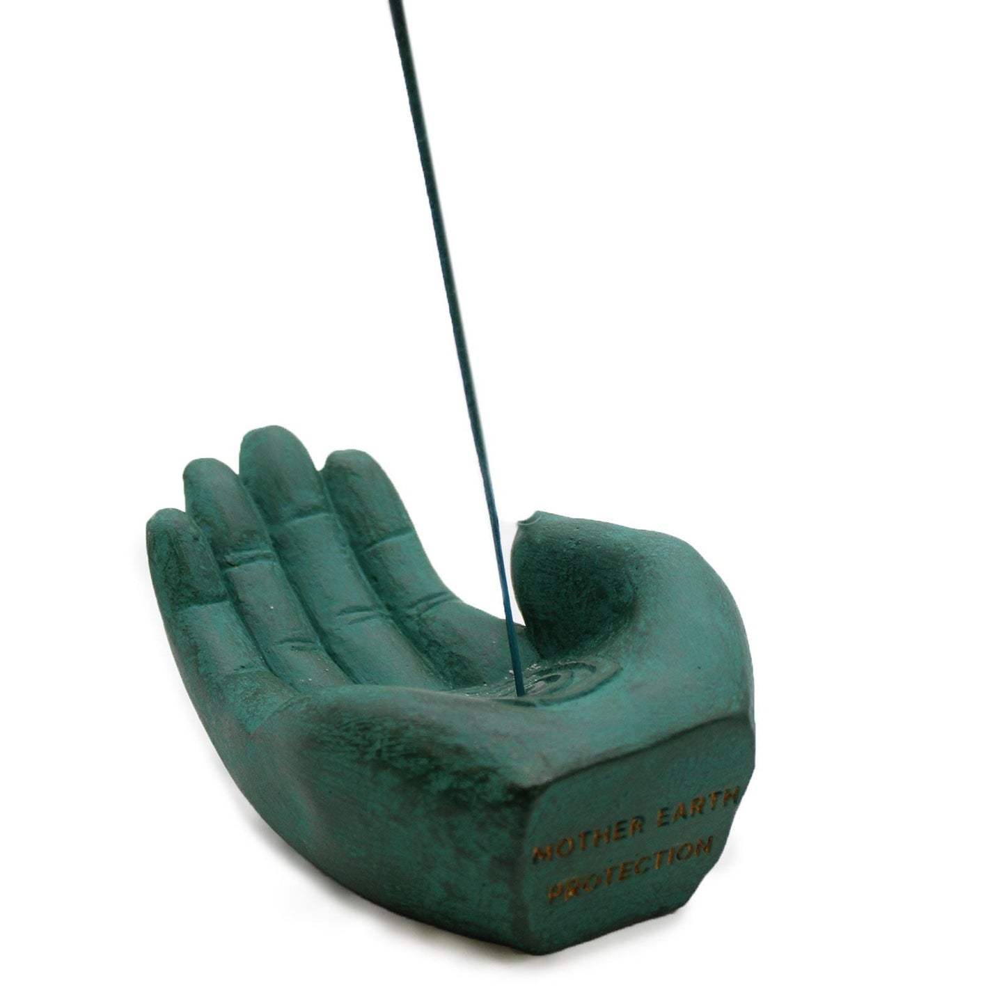 Hand Incense Burner - Earth Protect (green) - Luna Panther