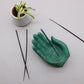 Hand Incense Burner - Earth Protect (green) - Luna Panther