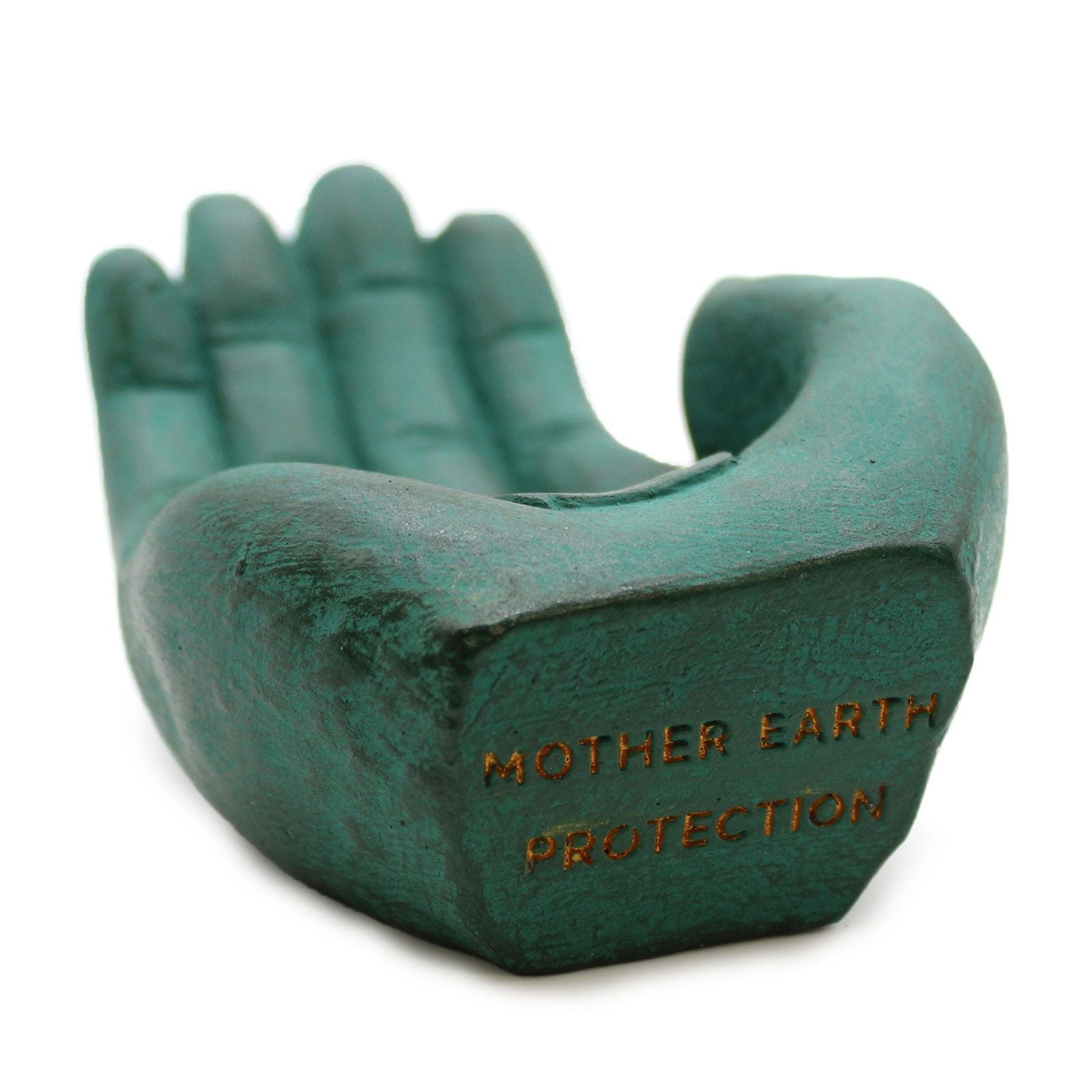 Hand Incense Burner - Earth Protect (green) - Luna Panther