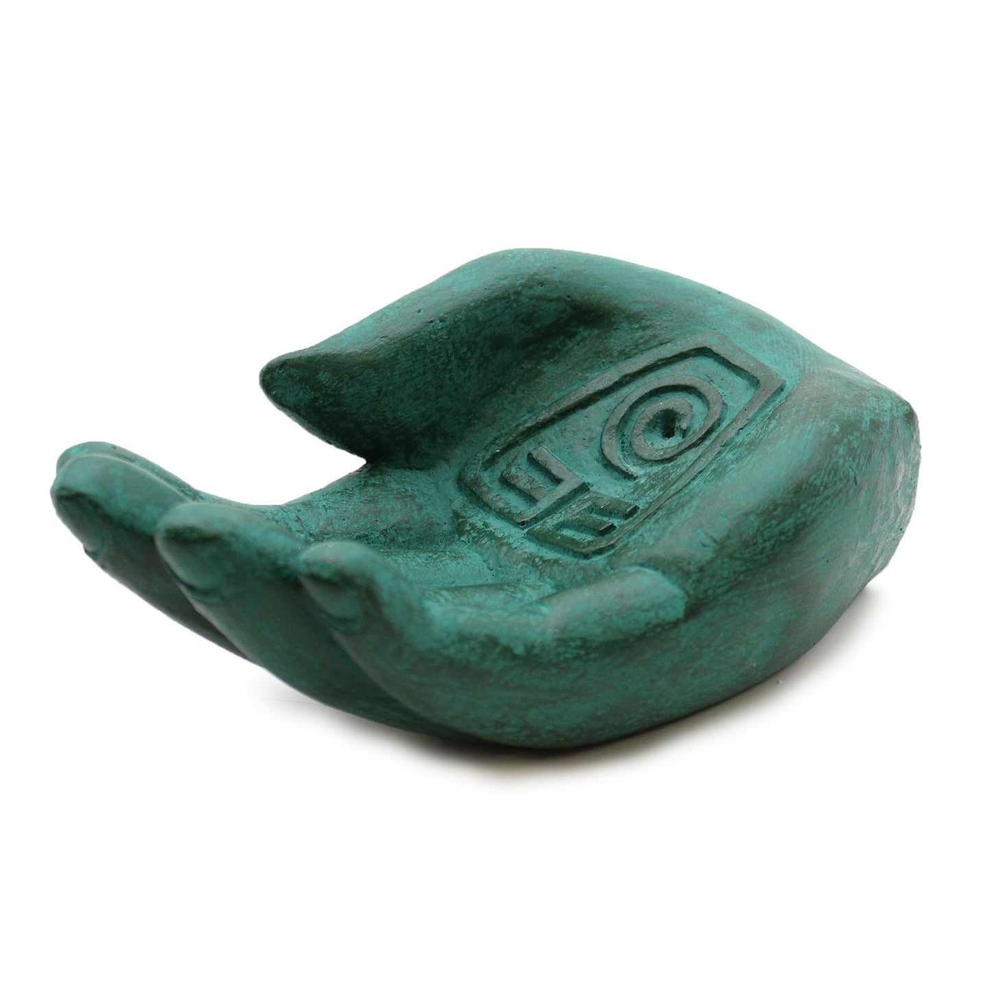 Hand Incense Burner - Earth Protect (green) - Luna Panther